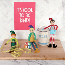 Load image into Gallery viewer, The Elf on the Shelf Elf Mates Three-Pack & Storybook, Chef, Toy Maker, and Cobbler Elves