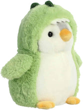 Load image into Gallery viewer, Aurora PomPom Penguin Plush - Dino, 7"