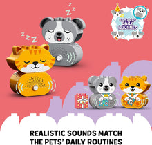 Load image into Gallery viewer, LEGO DUPLO My First Puppy & Kitten Building Toy with Sounds