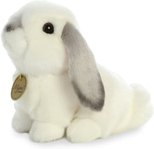 Load image into Gallery viewer, Aurora - Miyoni - 8" Lop Eared Rabbit with Grey Ears