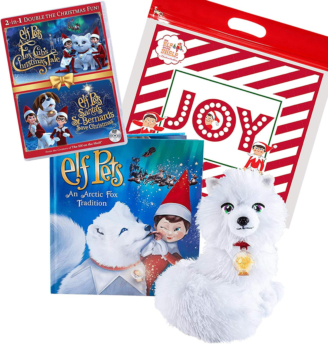 Elf Pets: Fox Cub & St. Bernard Christmas Combo Pack - Movies on