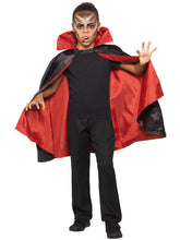 Load image into Gallery viewer, Smiffys Reversible Vampire Cape, Child's