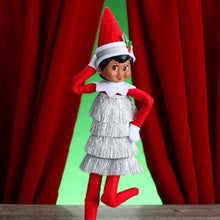 Load image into Gallery viewer, The Elf on the Shelf Claus Couture Tiny Tinsel Dress (Doll Not Included)