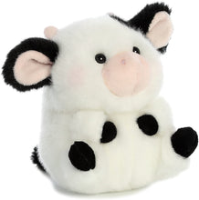 Load image into Gallery viewer, Aurora Rolly Pet Plush - Daisy Cow, 5"