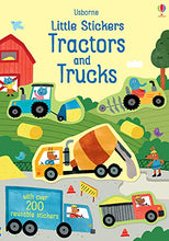 Load image into Gallery viewer, Usborne Little First Sticker Book: TRACTORS and TRUCKS