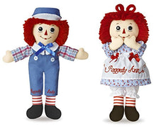 Load image into Gallery viewer, Aurora Bundle of 2 Dolls - 12'' Raggedy Ann & Raggedy Andy