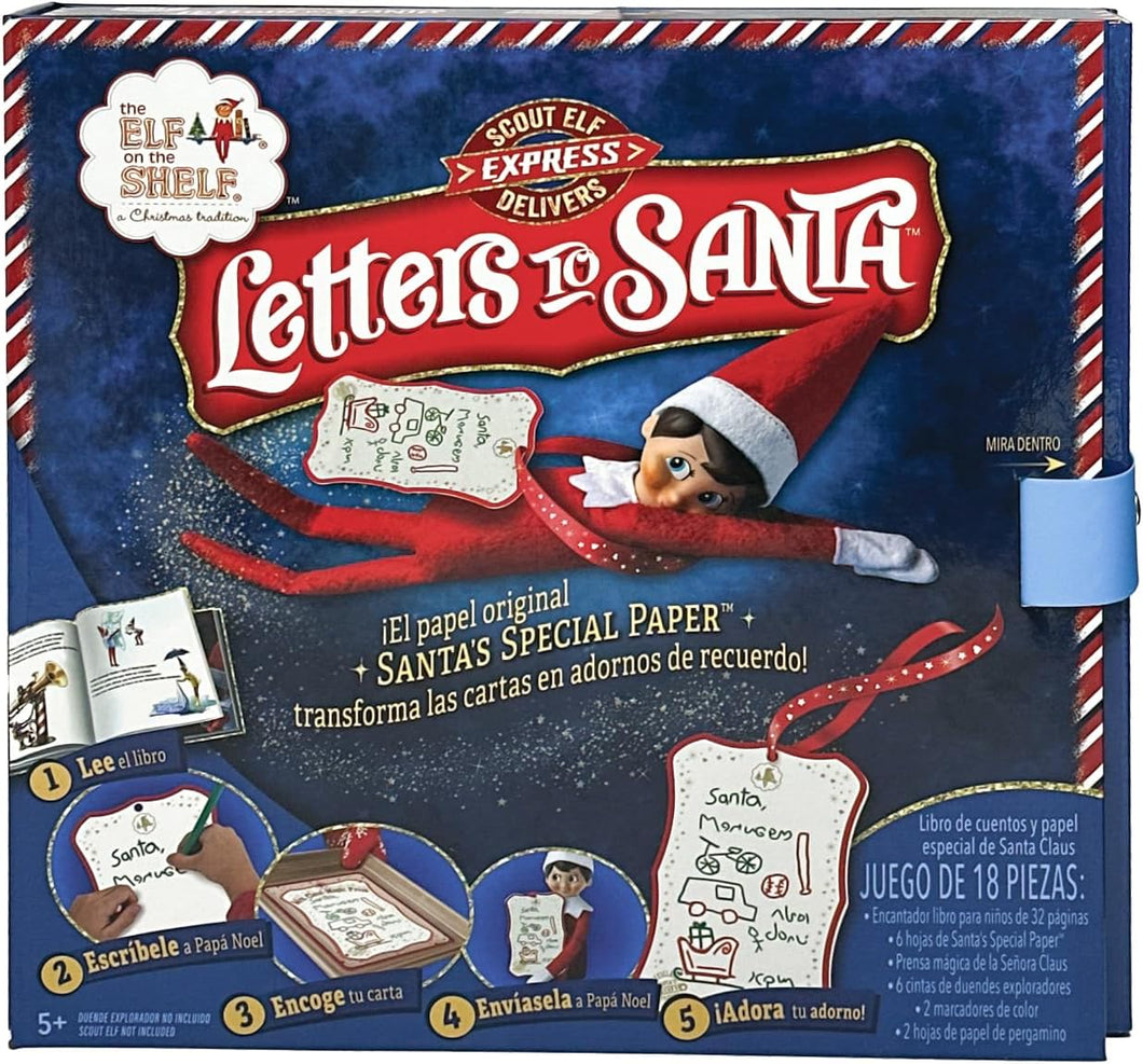 The Elf on the Shelf - Scout Elf Express Delivers: Letters to Santa - Spanish Edition