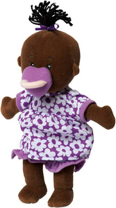 The Manhattan Toy Company - Wee Baby Stella Baby Doll with Purple Dress