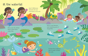 Usborne Wipe-Clean Activity Book: MERMAID ACTIVITIES