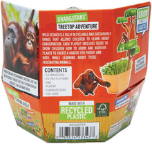 Load image into Gallery viewer, PlayMonster - Wild Scenes: Orangutans’ Treetop Adventure Grow &amp; Play Kit