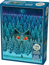 Load image into Gallery viewer, Cobble Hill 500 Piece Jigsaw Puzzle - Be Wary the Silent Night (Poster Included)