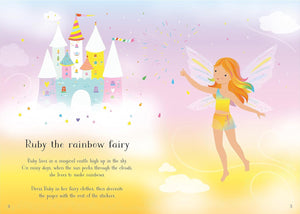 Usborne - Little Sticker Dolly Dressing Activity Book: RAINBOW FAIRY