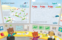 Load image into Gallery viewer, Usborne Wipe-Clean Activity Book: AIRPORT ACTIVITIES