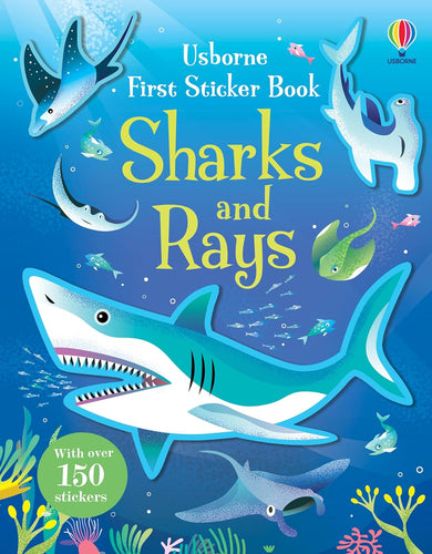 Usborne First Sticker Book - SHARKS and RAYS