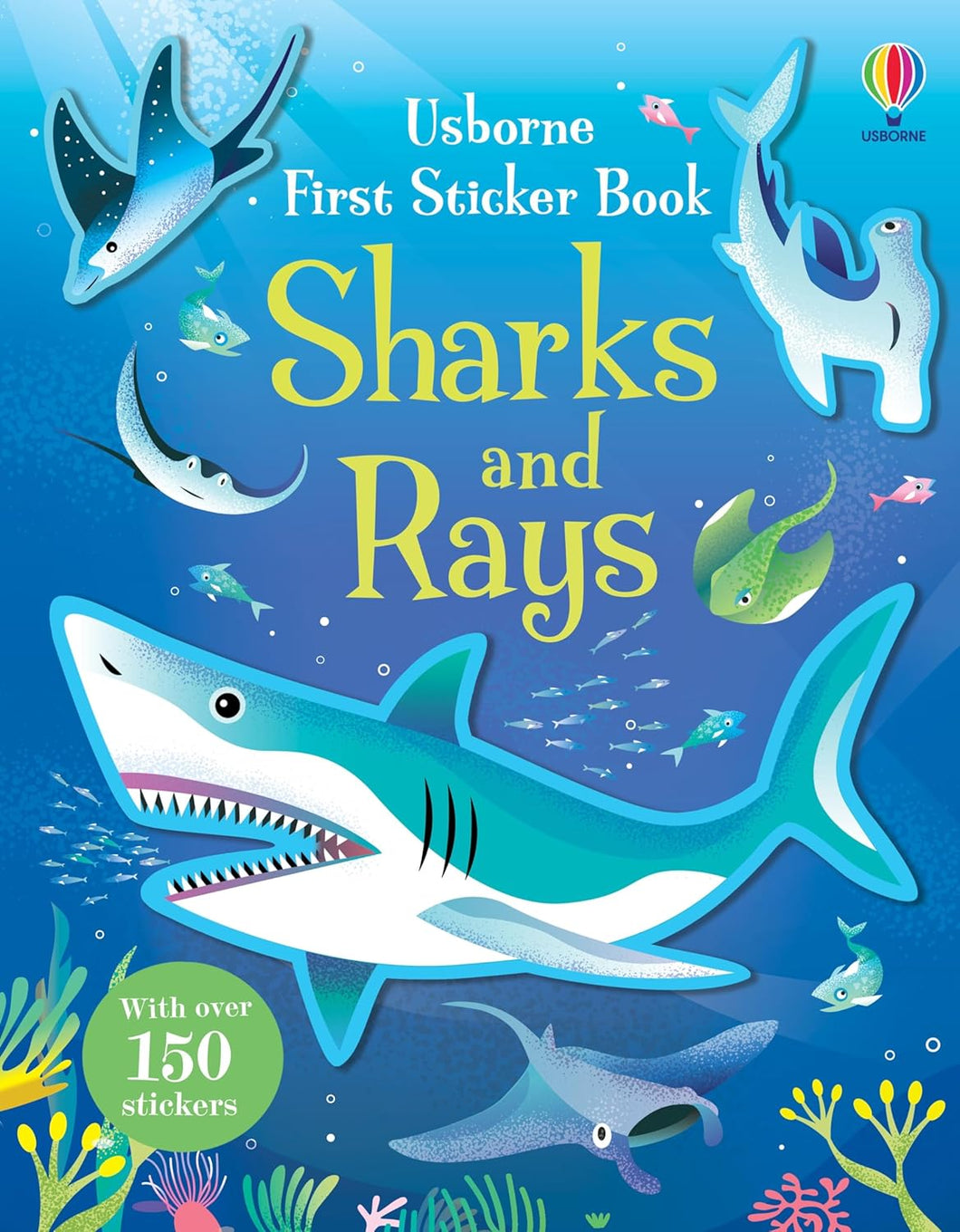 Usborne First Sticker Book - SHARKS and RAYS