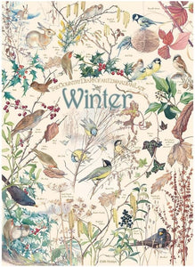 Cobble Hill 1,000 Piece Jigsaw Puzzle - Country Diary: Winter (Poster Included)