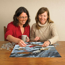 Load image into Gallery viewer, Cobble Hill 1000 Piece Family Jigsaw Puzzle - Bird Watchers (Poster Included)