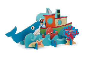 Scratch Europe 3D Play Puzzle OCEAN, 30 pieces