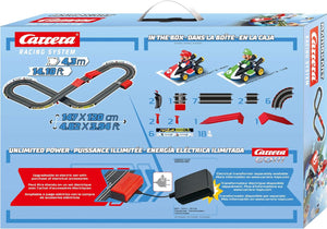 Mario Kart Battery Operated 1:43 Scale Slot Car Racing Toy Track Set