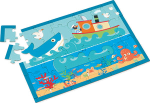 Scratch Europe 3D Play Puzzle OCEAN, 30 pieces