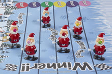 Load image into Gallery viewer, Robin Reed English Holiday Christmas Crackers - Racing Santa Ho Ho Ho, 6 Count