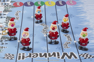 Robin Reed English Holiday Christmas Crackers - Racing Santa Ho Ho Ho, 6 Count