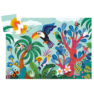 Djeco Silhouette Coco the Toucan Jigsaw Puzzle 24 Pieces