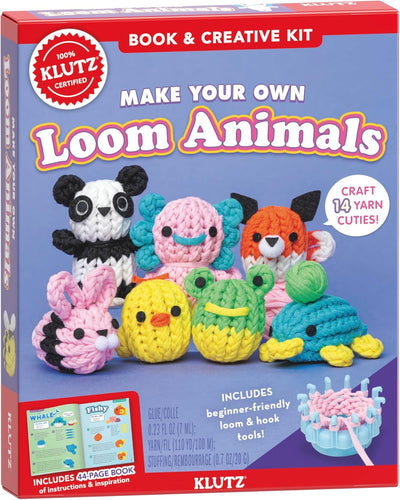 Klutz Book and Creative Kit - Make Your Own Loom Animals