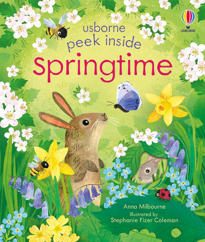 Usborne Peek InsideTouch-and-Feel Board Book: SPRINGTIME