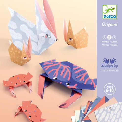 ANIMAL FAMILY ORIGAMI - DESIGN BY FROM DJECO