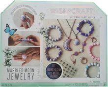 Load image into Gallery viewer, Bright Stripes - Wish Craft: Marble Moon DIY Jewelry Kit