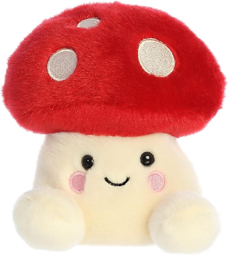 Aurora Adorable Palm Pals Plush - Amanita Mushroom, 5