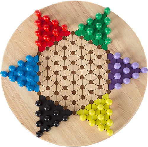 Chinese Checkers Wooden Game Set