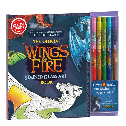 Klutz - The Official Wings of Fire Stained Glass Art Book
