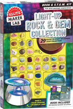 Load image into Gallery viewer, Klutz Maker Lab - Light Up Rock &amp; Gem Collection