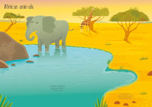 Load image into Gallery viewer, Usborne Little First Stickers Book: ANIMALS