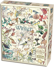 Load image into Gallery viewer, Cobble Hill 1,000 Piece Jigsaw Puzzle - Country Diary: Winter (Poster Included)