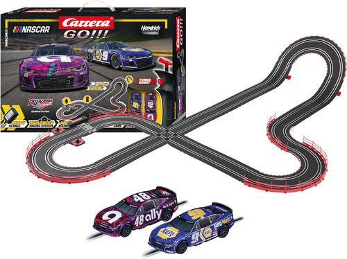 Carrera GO Electric Powered Slot Car Racing - NASCAR Talladega Competition