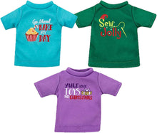 Load image into Gallery viewer, The Elf on the Shelf Elf Mates - Dark Tone Super Pack: 3 Elf Dolls and 3 Shirts