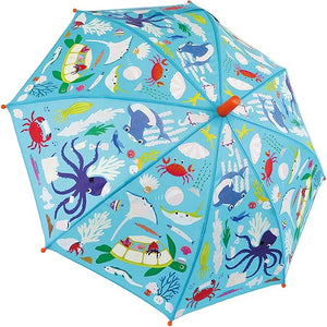 Floss & Rock Color Changing Umbrella - Ocean