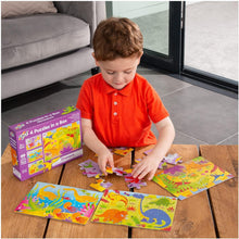 Load image into Gallery viewer, Galt - 4 Puzzles in A Box: DINOSAURS
