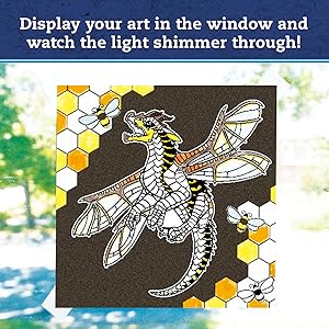 Klutz - The Official Wings of Fire Stained Glass Art Book
