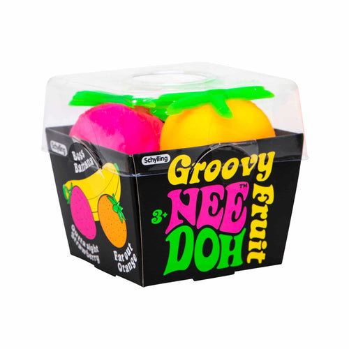 Schylling NeeDoh Groovy Fruit Sensory Toy