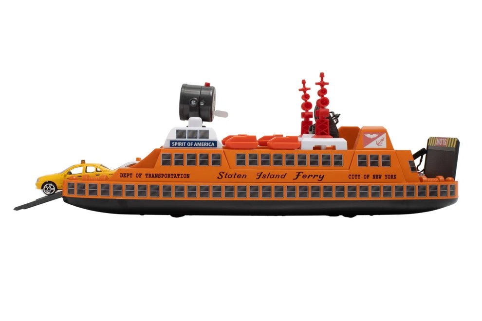 Daron New York Staten Island Ferry with 3 Vehicles