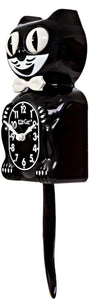 Classic Black Kit-Cat® Klock: Retro Style with Moving Eyes and Tail, 15.5"