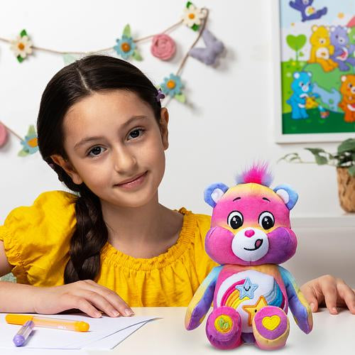 Schylling - Care Bears Eco Bean Plush: Dare to Care Bear, 9