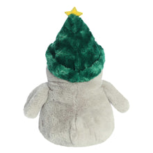 Load image into Gallery viewer, Aurora Pompom Holiday Penguin Plush - Festive Hat, 12&quot;