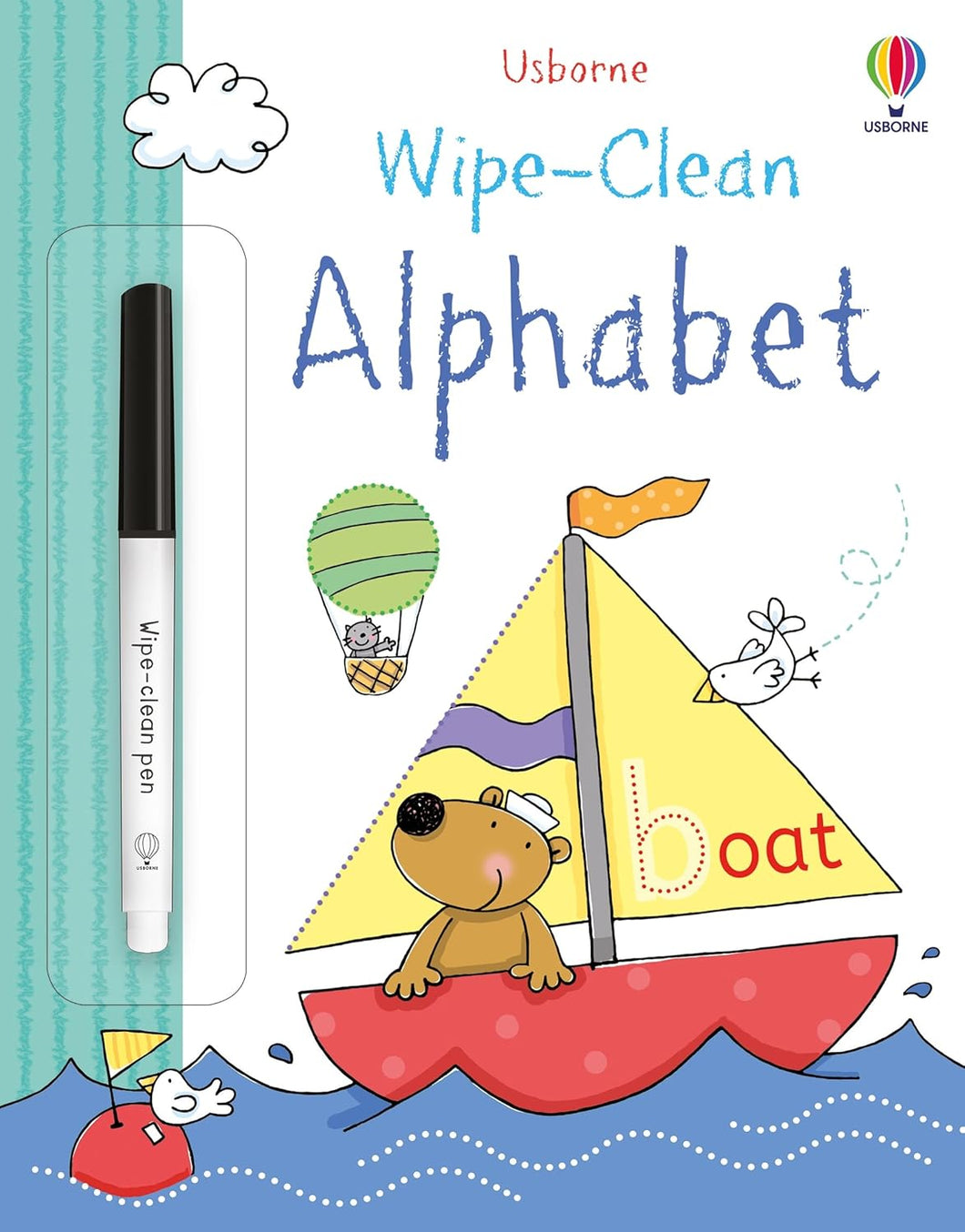 Usborne Wipe-Clean Activity Book: ALPHABET