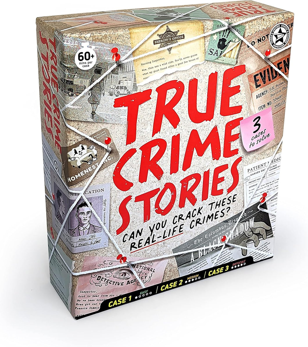 Big Potato True Crime Stories: 3 Cases in 1 Game, Can You Crack Real-Life Crime?