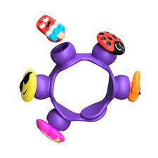 Fat Brain Toys - Plip Charms: Charm Bracelet & Ring, Purple
